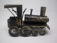 Ornamental Metal Washers Nuts Bolts Vintage Steam Train Distressed Blackened