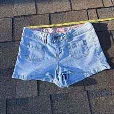 Y2K blue Duck Head shorts with front pockets