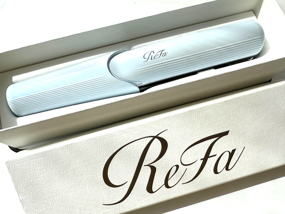 ReFa BEAUTECH FINGER IRON Cordless Portable USB Hair Straightener