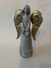 Angel With Metal Wings 11 Tall