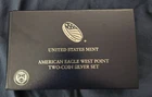 2013 Silver Eagle West Point Mint 2 Coin Set Reverse Proof & Enhanced w/ COA/BOX