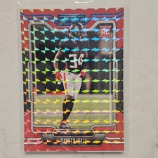 2021 Panini Playbook Darren Hall #178 Rookie Atlanta Falcons Football blue prizm