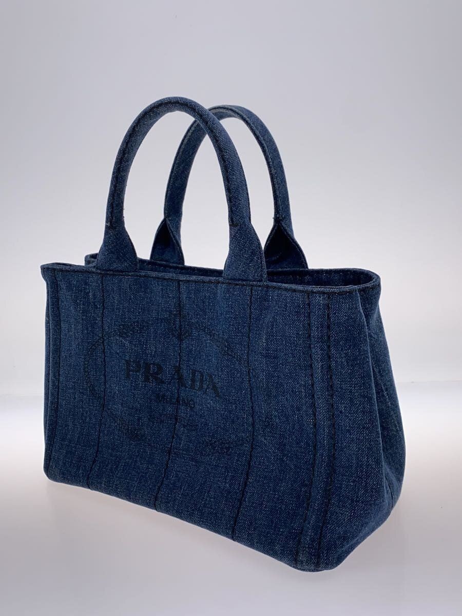 PRADA Handbag Denim 1BG439 Used thumbnail 2