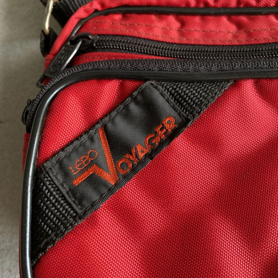 LEBO Voyager Action Pak Camera Carry Case Bag Red Pockets 7” X 6” - Image 2 of 4