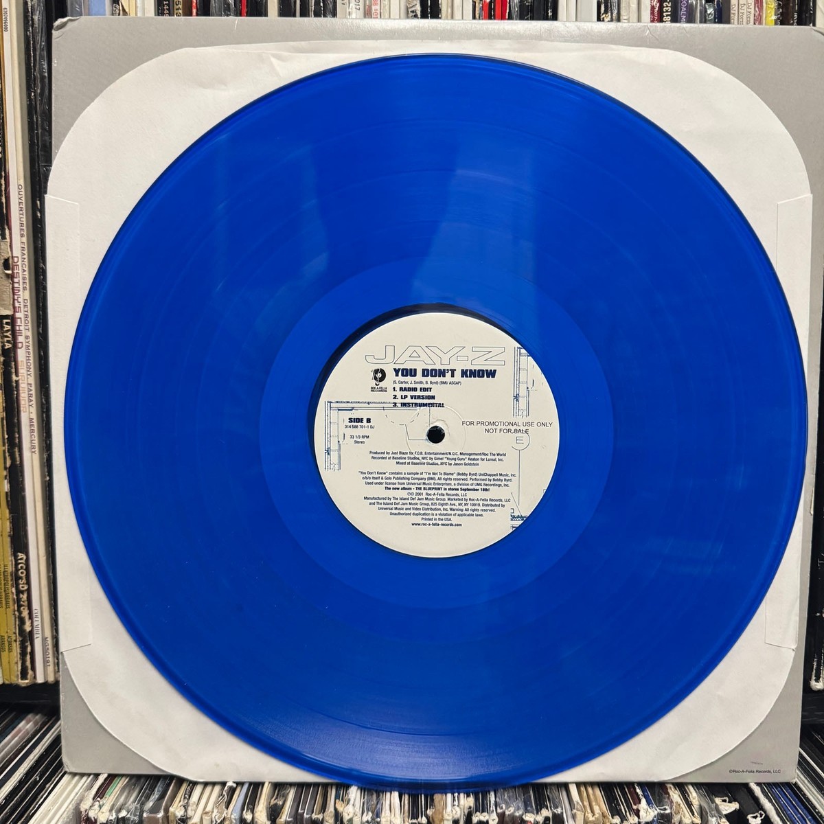 JAY-Z - IZZO (BLUE VINYL 12