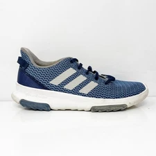 Adidas Mens Cloudfoam Racer DB1862 Blue Running Shoes Sneakers Size 6.5