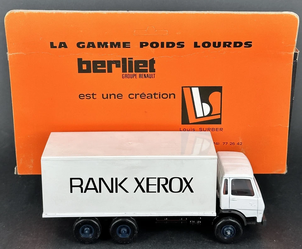 LBS ELIGOR BERLIET GR 190 CAMION RANK XEROX + BOITE - Photo 2/4