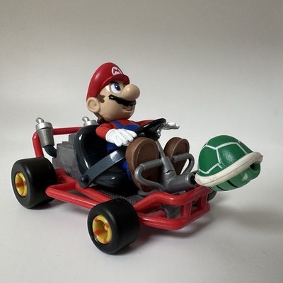 Nintendo 64 Super Mario Figure ToyBiz Pull Back Kart (1999