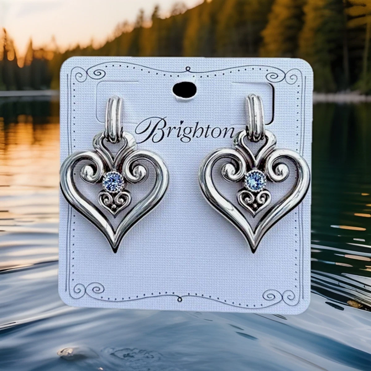 【出回り少】 RILY Original HeartEarring Silver Brighton Heart Fashion Earrings for sale | eBay