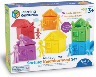 Sortier Nachbarschaft Set Zählen Matching und Sortierspiel ab 3 Jahren
