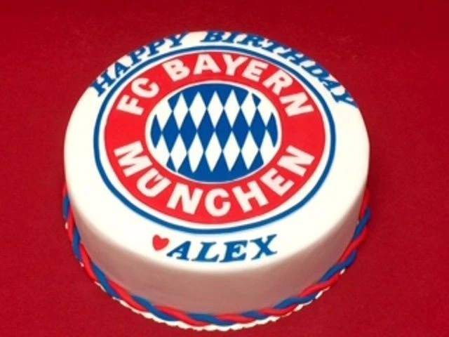 Tortenaufleger Esspapier Fc Bayern München Tortenaufleger - Bild 3 von 4