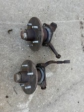 1942 1948 Ford Front Spindles Pair Square Back Steering Arm Hot Rod 46 47 Hubs