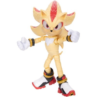 Authentic Sonic 3 Super Sonic Action Figure - Perfect for Displays or Play