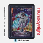 2025 Topps Cosmic Chrome Anthony Davis Orange Galactic Refractor (RAW)