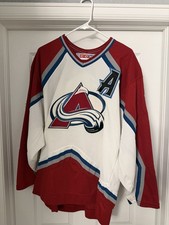 PETER FORSBERG COLORADO AVALANCHE 1996 CCM Hockey Jersey Size L