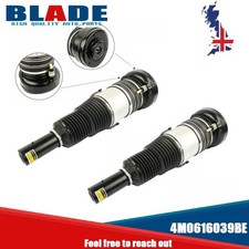 2XFront Air Suspension Shock Struts 4M0616039 For Audi Q7 SQ7 Q8 4MB 4MG 16-22