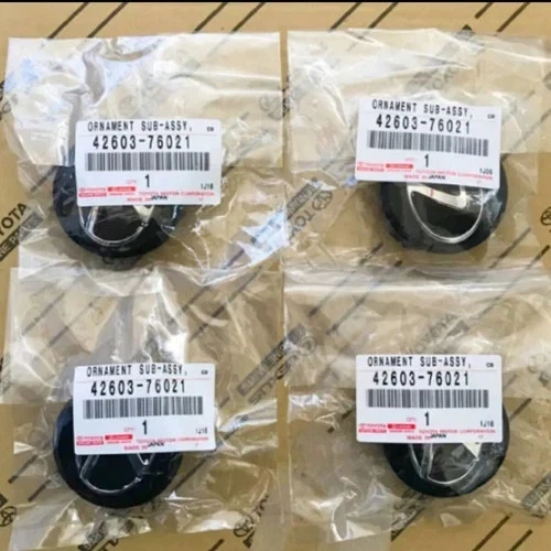 LEXUS CT200h 12-17 正品车轮中心盖装饰黑色 4 套 42603-76021 原始设备制造商 — 第 2/2 张图片