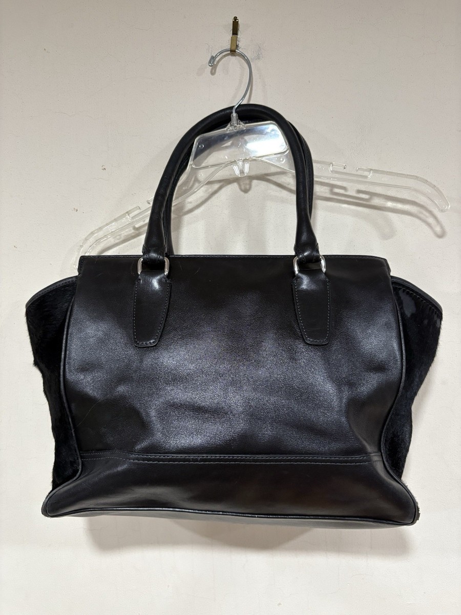 Coach 2012 Limited Edition Black Legacy Madison Candace Calf Hair