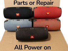 JBL Xtreme Portable Wireless Speaker Lot of 5 For Parts/Repair All Power On