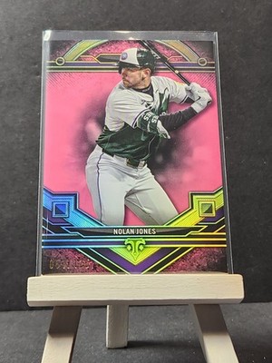2024 Triple Threads Baseball Nolan Jones Pink Foil Rockies /125 BIN
