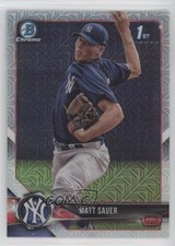 2018 Bowman Chrome Prospects Mega Box Mojo Refractor Matt Sauer #BCP102 id4