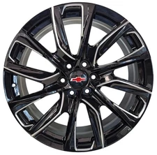 24" Black Wheels (4️⃣ SET) fit Chevy Silverado 1500 Tahoe LT RST Z71 ZR2