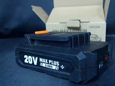 20V 2Ah Lithium-Ion Replacement Battery, Compatible With All Works