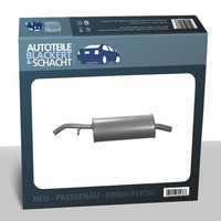 Auspuff Endtopf für CitroËN C2 C3 I C3 Pluriel
