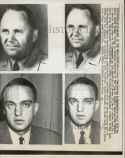 1957 Press Photo Four-Star Gen. George H. Decker and Senate Counsel Roy M. Cohn,