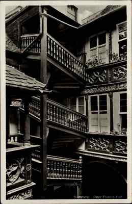 NÜRNBERG Nuremberg Bayern Bavaria 1942 Peter Flötner-Hof i.d. Tucherstrasse 15