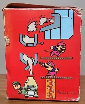 Vtg 1983 Nintendo Mario's Cement Factory Game & Watch