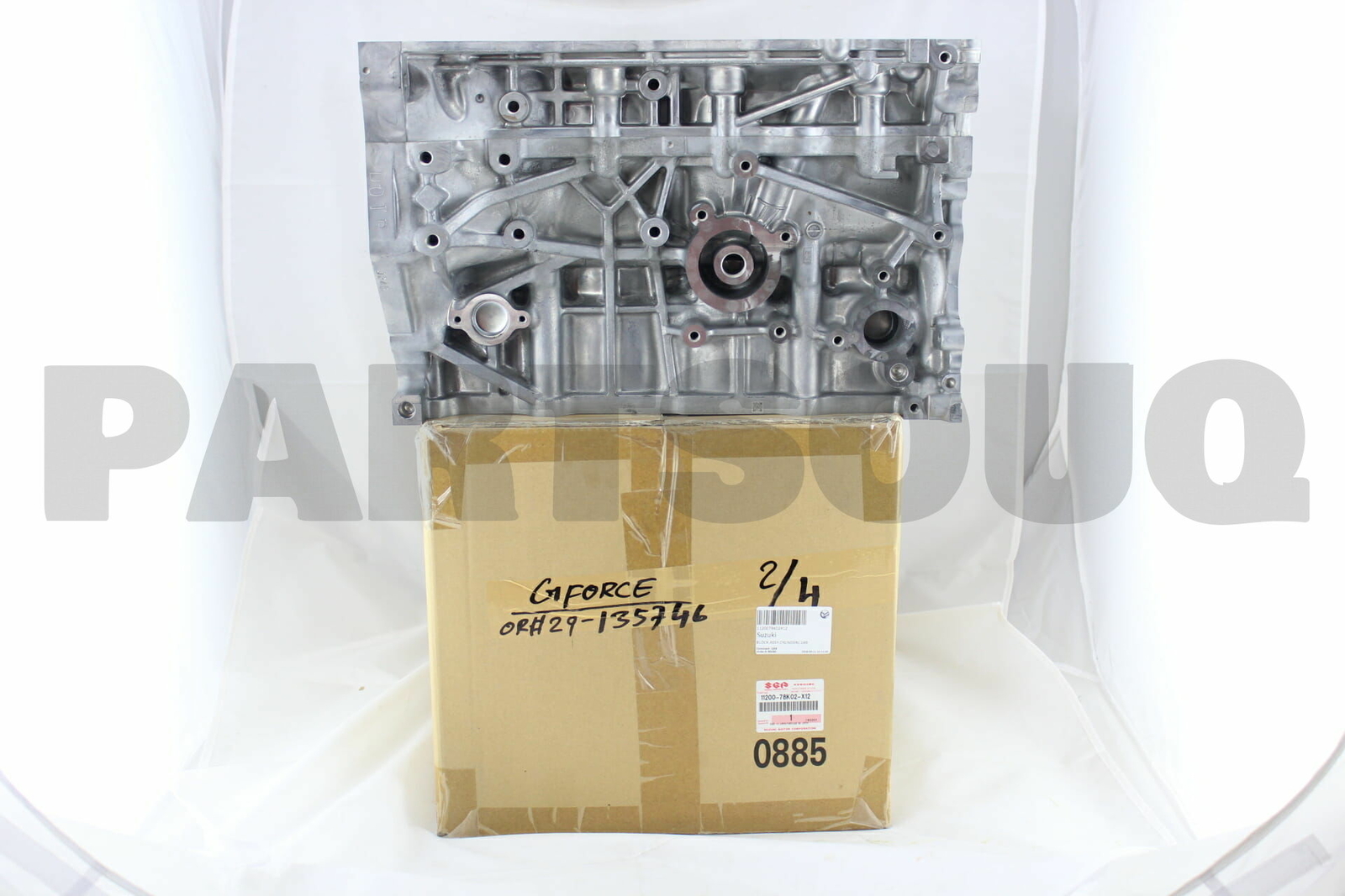 1120078K02X12 Genuine Suzuki BLOCK ASSY,CYLINDER(J24B 