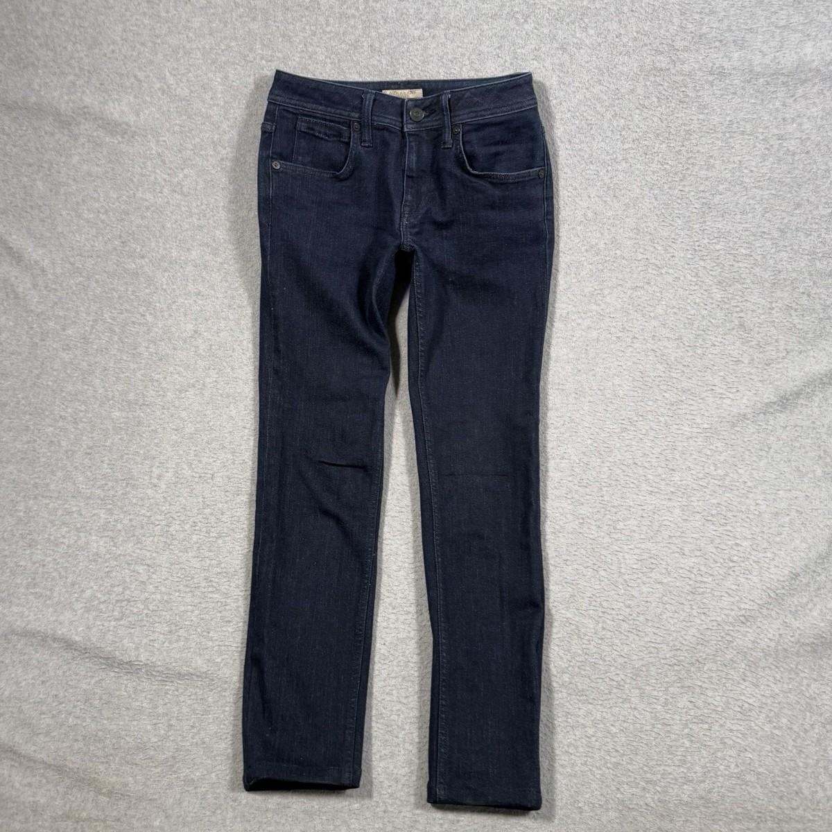 Burberry Brit Jeans Women's Blue Denim Kensington Skinny Leg