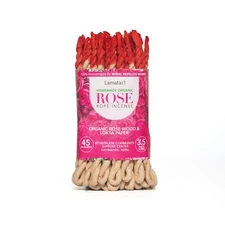 Sweet & Flowery Lamatar1 Rose Rope Incense Yoga Meditation Companion
