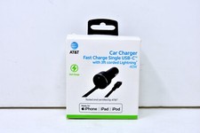AT&T Car Charger Fast Charge MFi-Certified 40...