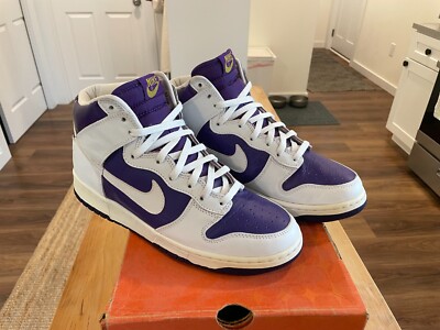 Nike Dunk High Reverse City Attack 1999 Varsity Purple