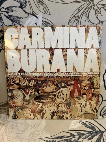 EXC LP Vinyl Record Album MICHAEL TILSON THOMAS Carmina Burana 1974 COLUMBIA