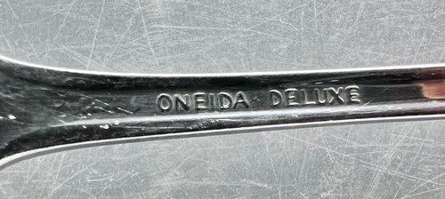 Tenedores de cena Oneida Deluxe de acero inoxidable RUSHMORE 7,25" punta de 6 piezas - Imagen 8 de 10