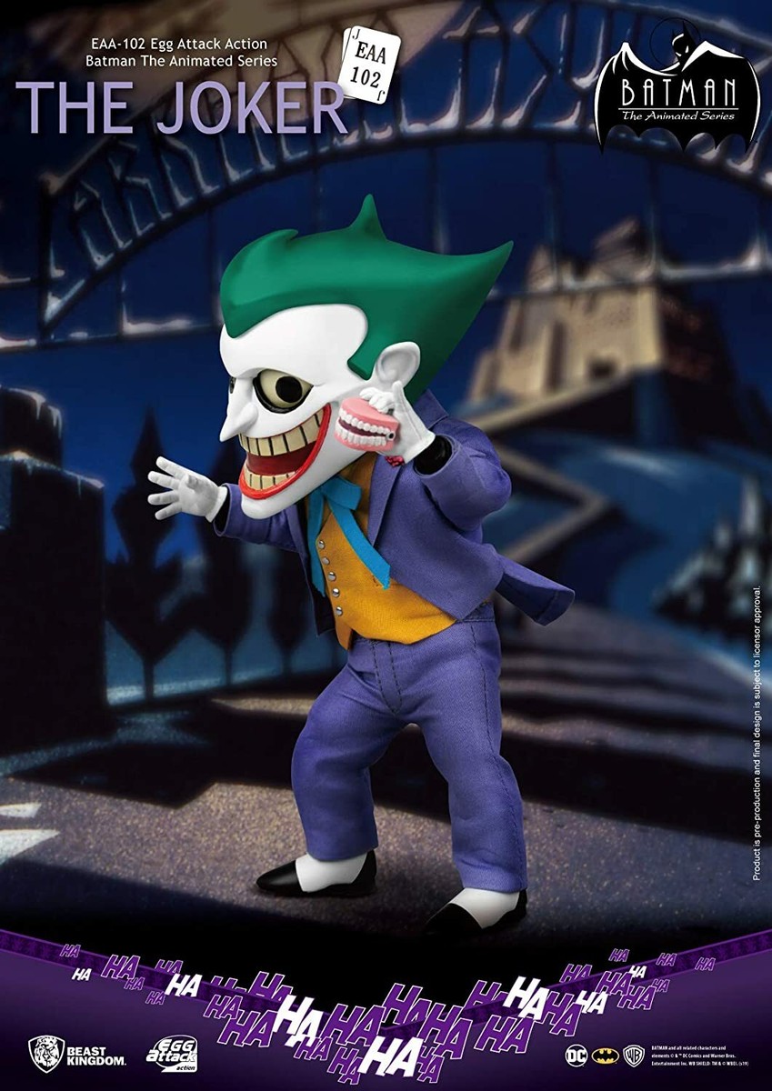 NEW Egg Attack Action #062 Batman Animated Joker Action Figure