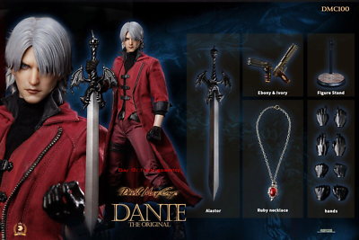 大カプコン展 Dante ダンテ Devil May Cry 8点セット Asmus Toys DMC100 Devil May Cry Dante Standard Ver. 1/6 Action
