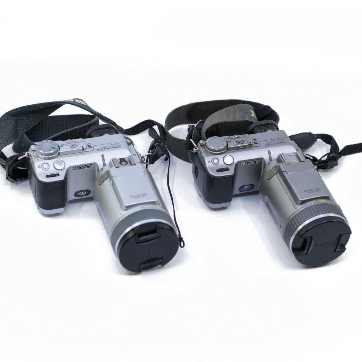 Two Sony Cyber-shot Digital Cameras DSC-F707 and F717 Bundle
