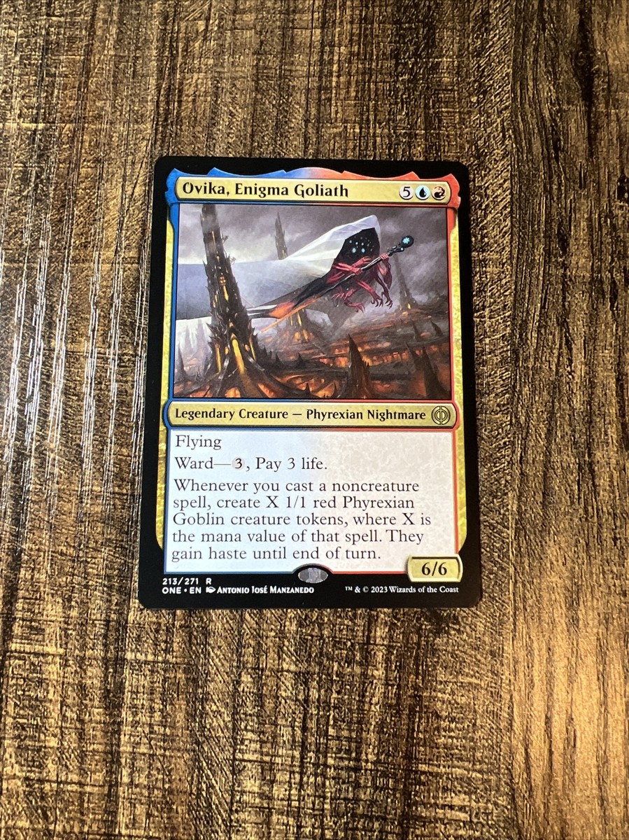 x1 Ovika, Enigma Goliath ONE MTG 213/271 RARE M/NM 1x | eBay