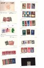 Worldwide Stamp  Collection   in  dealer cardsmnh mh used  cv 500 (mb25 — photo 1