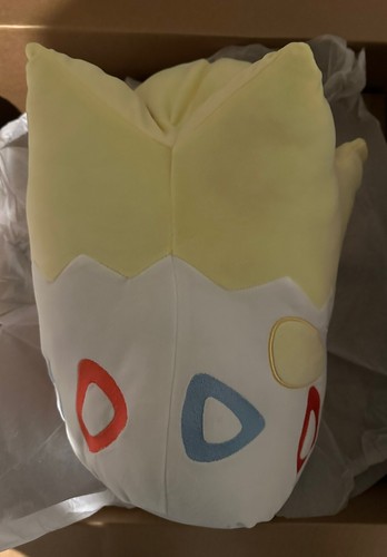 ¡Malvaviscos Pokémon Togepi de 14 pulgadas! NUEVO EN CAJA - Imagen 3 de 9