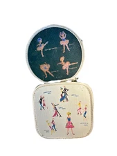 Vintage Dance Bags Suitcases Doll Bags Carriers Ballet