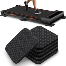 6PCS Non-Slip Treadmill Mat Pads for Floor Protection and Vibration Control