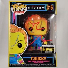 Don Mancini signed Bride of Chucky Blacklight Funko Pop autograph ~ BAS Holo