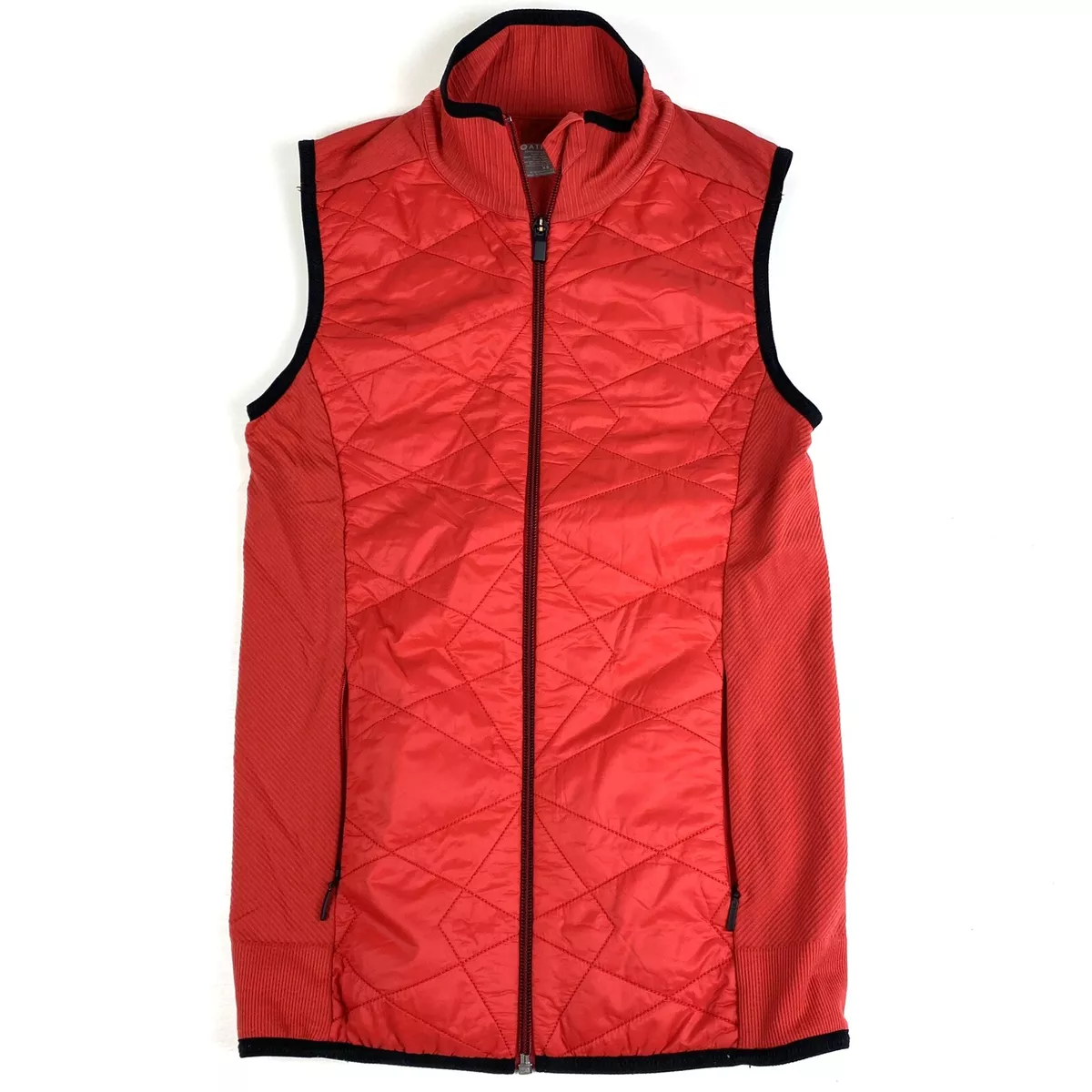 Red clearance sleeveless jacket