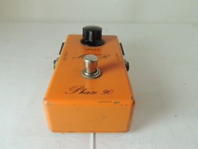 Vintage MXR Phase 90 Phaser Phase Shifter Script Logo Vintage MXR Phase 90 Phaser Phase Shifter Script Logo