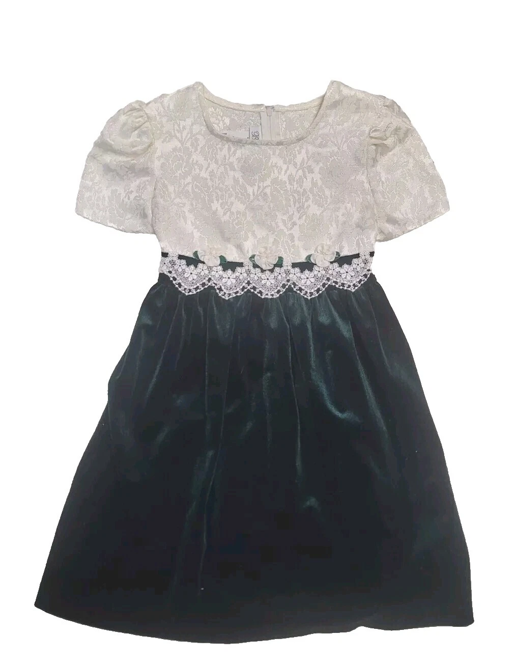 Vestidos Vintage Victoriano de Algodón para Niñas
